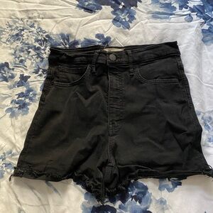 Black Madewell Denim Shorts